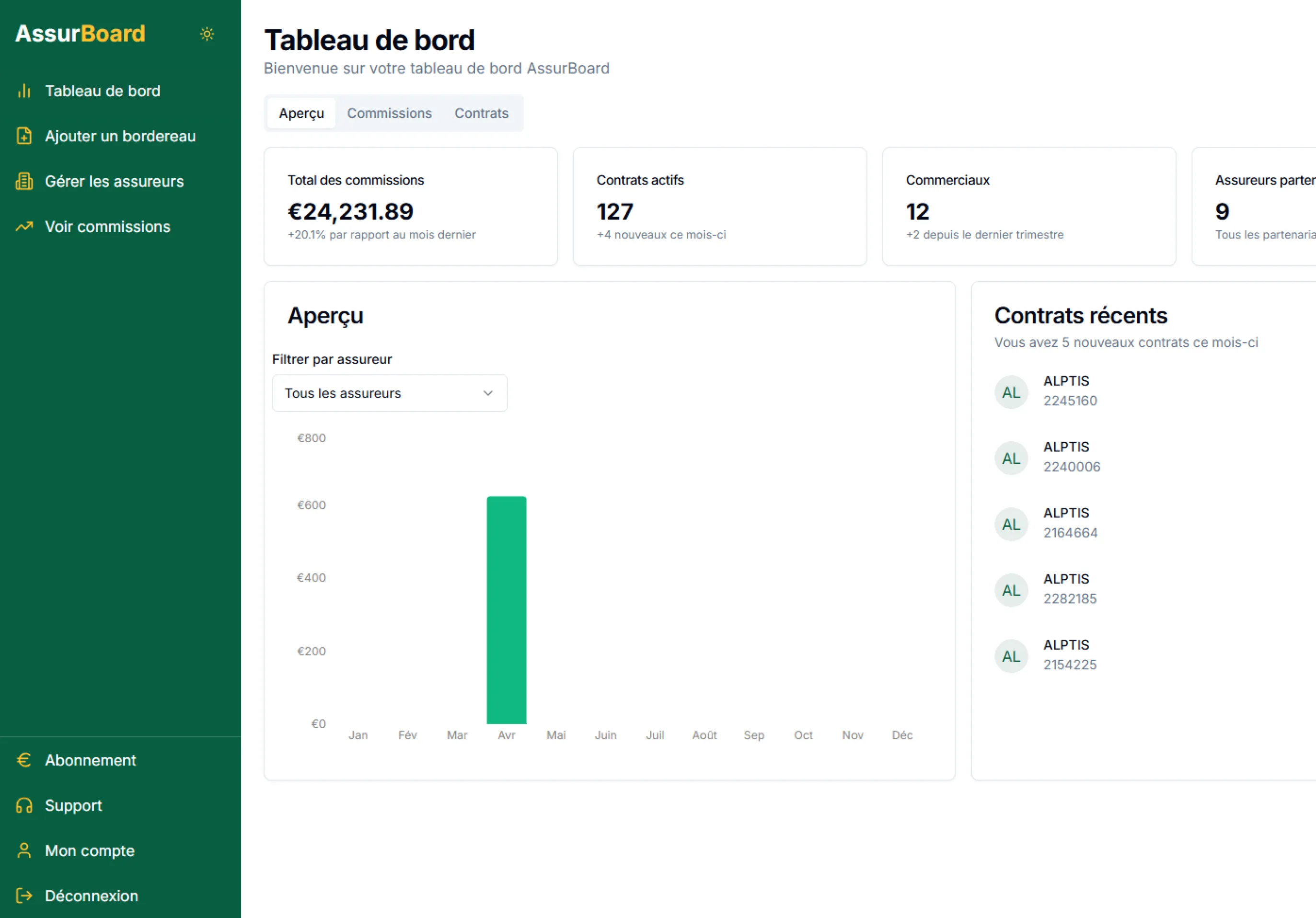 AI Insurance Portal preview